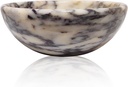 Calacatta Viola Marble Vessel Sink, Bathroom Vessel Sink, Above Counter Modern Round Vessel Sink For Bathroom Vanity Bowl Bath Sinks Lavatory Art Basin Countertop Stone Sink Decor
