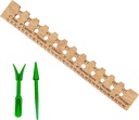 Spacer Tool Seeder Planting Ruler - Seeding Spacing Ruler with Precise Measurements,Seedlings Dibber Hand Transplanting Tools,for Vegetable Gardens, Yard