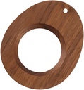 Coffee Filter Holder Walnut Coaster Home Filter Stand Wooden Cup Holder Storage Rack for Coffee