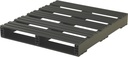Jifram 05000092 36-Inch by 32-Inch 2-Way Entry Recycled Plastic Pallet with 2000 Pound Weight Capacity
