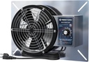 Abestorm 540CFM Crawlspace Ventilation Fans IP-55 Grade Basements Vent Fan 8.7 inches Ventilator Fan with Freeze Protection Thermostat Dehumidistat for Crawl Space Basement Attic Garage, Exhaust