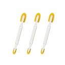 Caulk Caulking Silicone Sealant Finishing Tool (4-Size)- Ideal for DIY, Waterproofing, Grouting. Durable Urethane Rubber Design, Scratch Prevention (Two-Way (S) 3P)