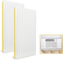 Window Air Conditioner Foam Insulation Panels, 17-Inch x 9-Inch x 7/8-Inch Window AC Units Side Insulated Panel Kit,2 Pack,White