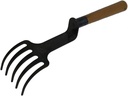 Heavy-Duty Hand Rake | Great for Raised Bed Gardening | Made in The USA