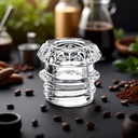Transparent Coffee Percolator Glass Top Replacement Glass Knob Top for Percolator Replacement Parts for Coffee Pot Filters, Espresso Machine Replacement Parts