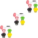 Angoily 12pcs Single Espresso Filter Basket Reusable Filter Coffee Coffee Espresso Maker Refillable Tea Strainer Lid Maker