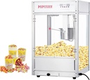 12 OZ Larga Commerical Popcorn Machine Movie Night, Temperature Control with Digital Display, Popcorn Popper with 10 PACK Popcorn Buckets, Old Fashion Popcorn Machine Movie Theater Style