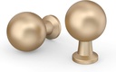 10 Pack Kitchen Cabinet Knobs Champagne Bronze Dresser Drawer Knobs Kitchen Cabinet Hardware for Dresser Drawers