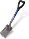 Marshalltown Proscape Mini Shovels, Square Point Type, Compact Design, Heavy-Duty Tempered Steel Blade, Fiberglass Shaft, D-Grip Handle, MINISPD