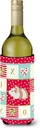 Caroline's Treasures CK5434LITERK Silkie Guinea Pig Love Wine Bottle Hugger, Red Bottle Cooler Sleeve Hugger Machine Washable Collapsible Insulator Beverage Insulated Holder
