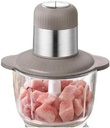 Electric Meat Grinder Meat Grinder, Food Chopper 2L Stainless Steel Food Processor for Meat, Vegetables, Fruits and Nuts