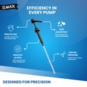 Coffee Syrup Pump Compatible with Torani 24 oz - 25 onces/Monin 1Liter Bottle/Davinci 750ml Bottles - Multipurpose Soap Oil Dispenser Pumps Set of 4 (2 Pack)