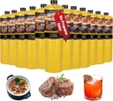 14.1oz MAPP Gas 12 Bottle Kit 99.99% High Purity Equal to MAPP Gas Hotter than Propane No Odor Cooking Searing Camping Gas to Broil Sous Vide for Welding Brazing Soldering Propane Torch Head