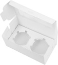 10pcs Cupcake Packing Box Food Grade Dessert Box for Events Showers and Birthdays Decorative and Compartment Design