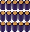 100pcs PVC Heat Shrink Capsules,Matte Blue Wine Shrink Wrap Wine Bottle Capsules Shrink Caps Wine Shrink Wrap Sleeves Caps for Wine Cellars and Home Use