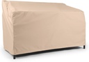 Covermates Outdoor Patio Glider Cover - Heavy-Duty Polyester, Weather Resistant, Drawcord Hem, Seating and Chair Covers, 64W x 34D x 38H, Ripstop Tan
