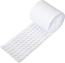 1000 Pack Rok Hardware Heavy Duty 3/8" (9.5mm) Diameter Self-Adhesive Felt Pads, Furniture/Cabinet Bumpers, 1/8" (3mm) Height, Round, White - ROKFELTP38WHT
