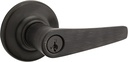 Kwikset 405DL-S Delta Keyed Entry Door Leverset with SmartKey - Venetian Bronze