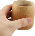Natural Wooden Tea Cups, Japanese style Tea Cup Beer Mug Coffee Mug Solid Wood Teacups Bamboo Wine Mug for Drinking Tea Coffee Wine Beer Hot Drinks, 80-120ml
