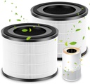 AP-S0610L Replacement Filter Compatible with MOOKA AP-S0610L Air Puri-fier, Efficient Air Filter, 3-Stage Filtration System, 2 Pack