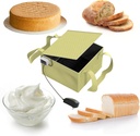 Versatile Dough Proofer with Heater For Baking & Fermentation, Bread Pizza Dough Proofing Box Temperature Control Proofing Accessories for Making Bread, Yogurt, Natto and Handmade Soap
