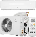 GAOMON 18000BTU Mini Split Ac/Heating System,19 SEER2 230V AC Unit Cools Rooms up to1250 Sq. Ft, Ductless Heat Pump Wall Mount Split Air Conditioner, Energy Saving Heat Pump, Low Noise