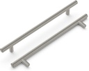 Hickory Hardware Bar Pulls Collection Pull 7-9/16 Inch (192mm) Center to Center Stainless Steel Finish