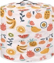 TODIYADDU Tropical Fruit Pressure Cooker Cover for 3 Quart Instant Pot Watermelon Banana Kitchen Appliance Dust Cover for Round Pressure Cooker Slow Cooker Trendy Instant Pot Air Fryer Accessories