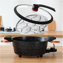 7L Capacity Micro Pressure Cooker Instant Heatint Electric Cooking Pot Household Non-stick Maifan stone Hotpot Boiler Steamer