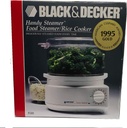 Black & Decker HS80 Handy Steamer Rice Cooker