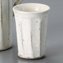 せともの本舗 Small Powdered Facing Cup (Small), 2.0 x 2.8 inches (5 x 7 cm), 1.8 fl oz (50 cc), 3.0 oz (85 g), Cold Sake Bowls, Restaurants, Stylish, Tableware, Commercial Use