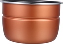 ABOOFAN 1set Aluminum Alloy Non-stick Inner Pot for Electric Pressure Cooker Capacity Replacement for Rice Cooker for Family Meals and Daily Cooking