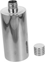 Zerodeko Stainless Steel Portable Alcohol Flask for Outdoor Adventures Compact Liquor Carrier for Camping Hiking and Travel Robust Design for Spirits and Whisky