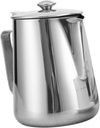 Stainless Steel Milk Pitcher 32oz Insulated Frothing Jug for Espresso Milk Frother Cup Lid for Coffee Tea and Cold Beverages