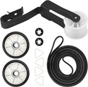 4392065 Dryer Repair Kit 341241 349241T Dryer Belt Replacement for Whirlpool WGD4815EW2 WED4950HW0 MEDX655DW1 WED4800BQ1 MEDC215EW1 by APPLIANCEMATES