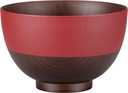kano- 丼 Ancient Vermillion Diameter 14.8 X/9.5 cm Japanese Traditional 京 Type Coating Minutes 丼 73957