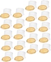 Lightweight Compact Cake Boxes Cake Carriers for Party Favor Dessert Storage 50 Pcs