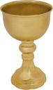 Lord of Battles Medieval Brass Goblet 750 ml | Handcrafted Chalice Cup for Reenactment, LARP, Cosplay, Ritual, Viking, Pagan, Wiccan, Fantasy Décor