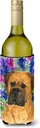 Caroline's Treasures SS8155LITERK Bullmastiff Wine Bottle Hugger Bottle Cooler Sleeve Hugger Machine Washable Collapsible Insulator Beverage Insulated Holder