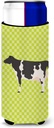 Caroline's Treasures Holstein Cow Green Decorative Hugger, Slim Can, Multicolor
