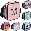 Custom Lunch Bag Personalized Kids Lunch Box With Name for Girls Boys Women Teens to School Gift for Picnic Work Travel Mother's Father's Day
