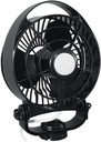 Caframo 748CA-BBX Bora 12V Multi-Purpose 3-Speed Black Marine Ventilation Fan
