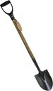 Flexrake CLA114 Classic Floral Shovel with D Grip Handle, 42-Inch