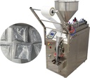 Automatic Liquid Paste Filling Packaging Sealing Machine for Vinegar Sauce Stainless Steel Three Sides Sealing 3inch Wide