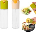 2 pcs 10oz Olive Oil Dispenser - 2 in 1 Oil Dispenser and Oil Sprayer - 300ml Oil Bottle Sprayer for Cooking, Kitchen, Salad