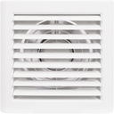 Duct Fan, 6 Inch Waterproof Mute Powerful Exhaust Fan Wall Bathroom For Kitchen Toilet Window Ventilation Fans for Basements, Bathrooms, Kitchens(Opening 100-120mm)