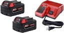 M18 5.0 BATTERY 2PK STARTER KIT