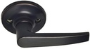 BRIXWELL Better Home Products 20310B-XCP5 Soma Straight Door Lever Dummy Oil Rubbed Bronze - Pack of 5