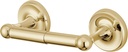 Elizabeth Wall Mounted Toilet Paper Holder Finish: Polished Brass