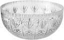 Stunning Crystal Clear Heavy Weight Plastic Punch Bowl - 12-Quart (1 Pc.) - Premium & Elegant Design - Perfect for Entertaining, Weddings and Parties